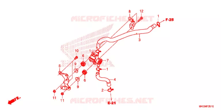 SOUPAPE D'ADMISSION Honda MOTO 450 CRF 2021  CRF450XM