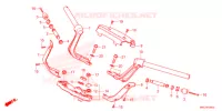 GUIDON   TE DE FOURCHE pour Honda GL 1800 GOLD WING de 2021