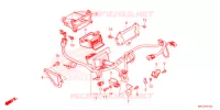 FAISCEAU D'AIRBAG pour Honda GL 1800 GOLD WING TOUR DCT AIRBAG de 2021
