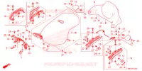 SELLE pour Honda GL 1800 GOLD WING TOUR DCT AIRBAG de 2021