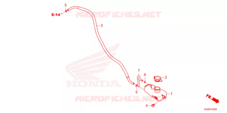 VASE D'EXPANSION Honda SCOOTER 125 FORZA 2021  NSS125ADM_T