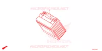 BATTERIE pour Honda FORZA 125 TOP BOX de 2021