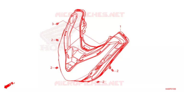 PHARE Honda SCOOTER 125 FORZA 2021  NSS125ADM_T