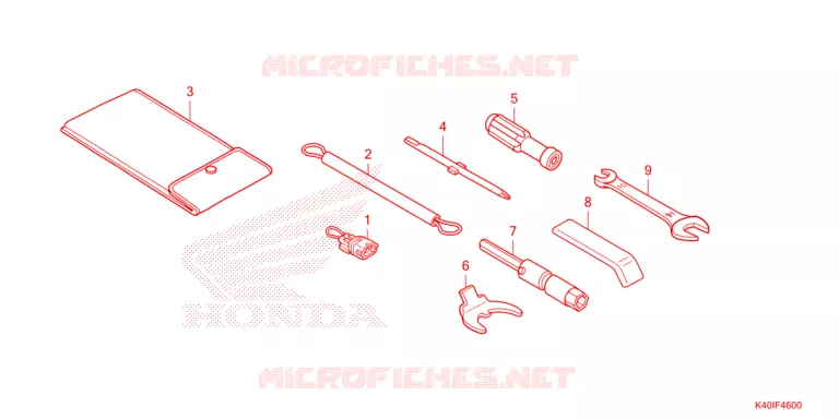 OUTIL Honda SCOOTER 125 FORZA 2021  NSS125ADM