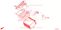 BATTERIE pour Honda PIONEER 1000 M3 DELUXE CAMO de 2021