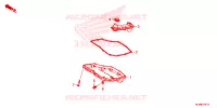 CARTER   POMPE   FILTRE A HUILE pour Honda PIONEER 1000 M3 DELUXE de 2021