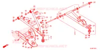 TRIANGLES AVANT pour Honda PIONEER 1000 M3 DELUXE de 2021