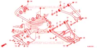 TRIANGLES   BARRE ANTI ROULIS pour Honda PIONEER 1000 M3 EPS de 2021