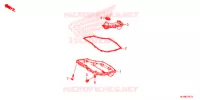 CARTER   POMPE   FILTRE A HUILE pour Honda PIONEER 1000 M5 DELUXE de 2021