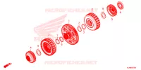 EMBRAYAGE pour Honda PIONEER 1000 M5 DELUXE de 2021
