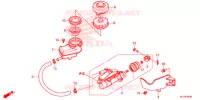 MAITRE CYLINDRE DE FREIN pour Honda TALON 1000 X4 de 2021