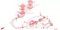 MAITRE CYLINDRE DE FREIN pour Honda TALON 1000 X4 de 2021