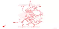 CYLINDRE pour Honda PIONEER 700 M2 DELUXE de 2021