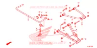 BRAS ARRIERE pour Honda PIONEER 700 M2 de 2020