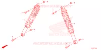 AMORTISSEUR AVANT pour Honda PIONEER 700 M4 de 2021