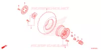 ROUE AVANT pour Honda FOURTRAX 420 RANCHER 4X4 DCT EPS de 2021