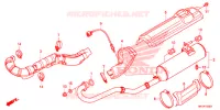 SILENCIEUX D'ECHAPPEMENT pour Honda FOURTRAX 420 RANCHER 4X4 AT IRS EPS ESP de 2021