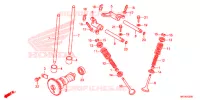 ARBRE A CAMES   SOUPAPE pour Honda FOURTRAX 420 RANCHER 4X4 AT IRS EPS ESP de 2021
