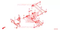 BRAS ARRIERE pour Honda FOURTRAX 420 RANCHER 4X4 AT IRS EPS ESP de 2021