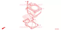 CYLINDRE pour Honda FOURTRAX 420 RANCHER 4X4 AT IRS EPS ESP de 2021