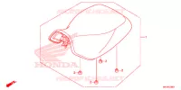 SELLE pour Honda FOURTRAX 420 RANCHER 4X4 AT IRS EPS ESP de 2021
