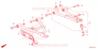 TRIANGLES AVANT pour Honda FOURTRAX 420 RANCHER 4X4 ES de 2021
