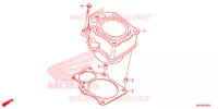 CYLINDRE pour Honda FOURTRAX 420 RANCHER 4X4 ES de 2021