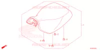SELLE pour Honda FOURTRAX 420 RANCHER 4X4 Manual Shift de 2021