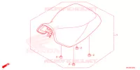 SELLE pour Honda FOURTRAX 420 RANCHER 4X4 EPS Manual Shift de 2021