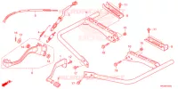 PEDALE   REPOSE PIED pour Honda FOURTRAX 420 RANCHER 2X4 BASE de 2021