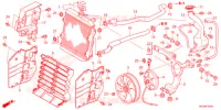 RADIATEUR pour Honda FOURTRAX 420 RANCHER 2X4 BASE de 2021