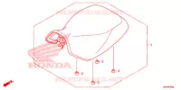 SELLE pour Honda FOURTRAX 520 FOREMAN 4X4 ES PS de 2021