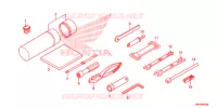 OUTIL pour Honda FOURTRAX 520 FOREMAN 4X4 ES PS de 2021