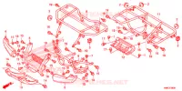 SUPPORT pour Honda FOURTRAX 680 RINCON de 2021
