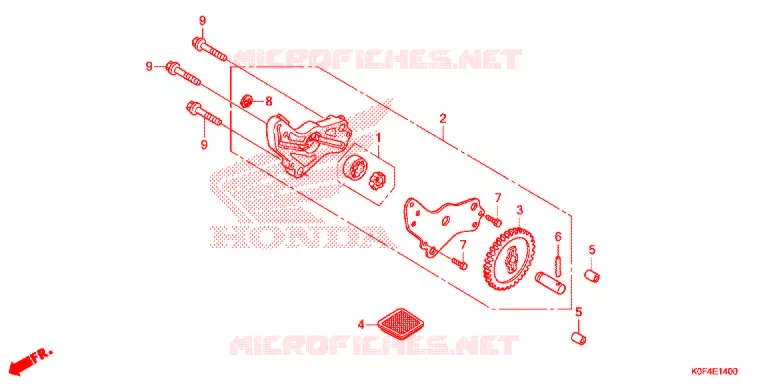 POMPE A HUILE Honda MOTO 125 MONKEY 2021  Z125MM