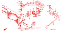 RADIATEUR pour Honda CBR 600 F3 de 1997
