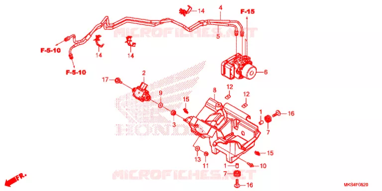 MODULATEUR ABS Honda MOTO 1100 AFRICA-TWIN 2021  CRF1100DM