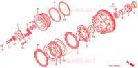 EMBRAYAGE pour Honda CBR 600 50HP de 1997