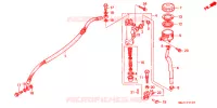 MAITRE CYLINDRE DE FREIN ARRIERE pour Honda CBR 600 50HP de 1997