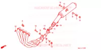 SILENCIEUX D'ECHAPPEMENT pour Honda CBR 600 de 1998