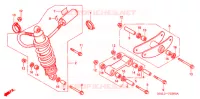 AMORTISSEUR ARRIERE pour Honda CBR 600 de 1998