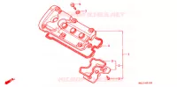 COUVRE CULASSE pour Honda CBR 600 de 1998