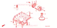 CARTER   POMPE   FILTRE A HUILE pour Honda CBR 600 de 1998