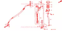 MAITRE CYLINDRE DE FREIN ARRIERE pour Honda CBR 600 de 1998