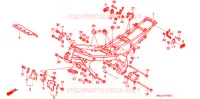 CADRE pour Honda CBR 600 de 1998