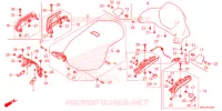 SELLE pour Honda GL 1800 GOLD WING TOUR DCT AIRBAG de 2021