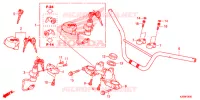 GUIDON   TE DE FOURCHE pour Honda ZOOMER 110 X de 2014