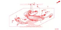 FEUX ARRIERE pour Honda BEAT 110 CASTED WHEEL de 2017