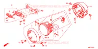 PHARE pour Honda SUPER CUB 110 MD de 2018
