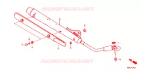 SILENCIEUX D'ECHAPPEMENT pour Honda SUPER CUB 110 MD de 2018